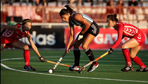 En el Olympic Park, empataron Las Leonas