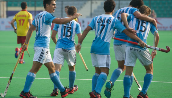 ARGENTINA-INDIA, POR EL NOVENO LUGAR EN EL MUNDIAL