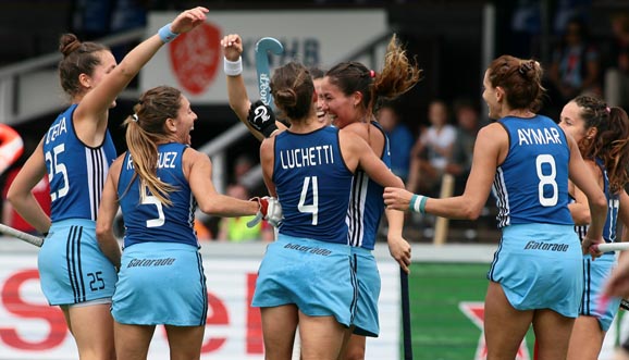 Las Leonas golearon en Irlanda