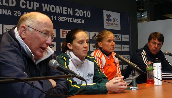 Conferencia de prensa, Holanda 4-1 Australia