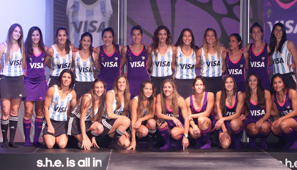 Adidas present la nueva camiseta de Las Leonas