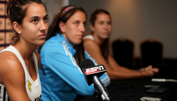 Las Leonas, en la previa a los cuartos de final