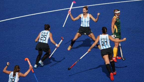 Histrico debut olmpico de Las Leonas