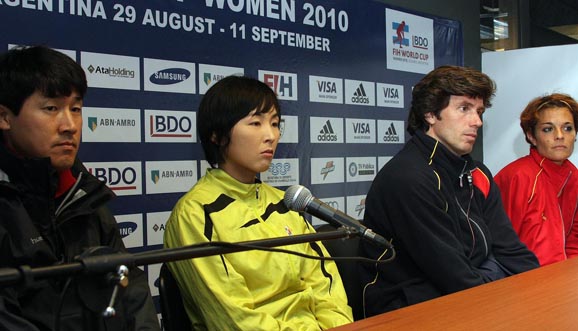 Conferencia de prensa, Corea 2-2 Espaa