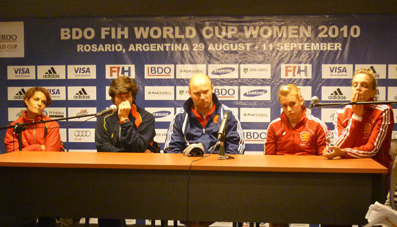 Conferencia de prensa, Espaa 2-3 Inglaterra