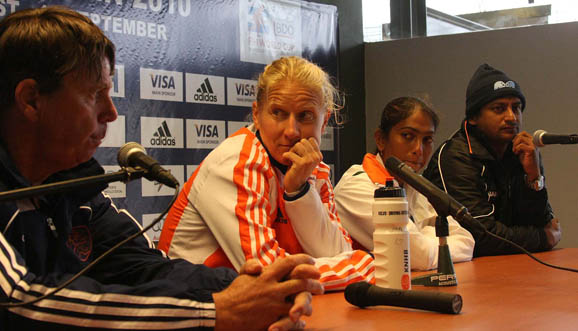 Conferencia de prensa, Holanda 7-1 India