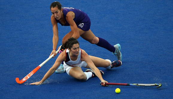 En Londres, perdieron Las Leonas