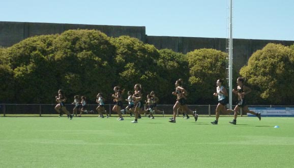 Las Leonas retomaron los entrenamientos