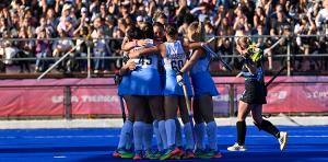 Triunfo de Argentina ante Uruguay