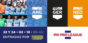 ENTRADAS A LA VENTA PARA LA FIH PRO LEAGUE EN BUENOS AIRES