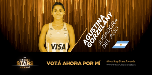 AGUSTINA GORZELANY, UNA DE LAS SEIS MEJORES DEL PLANETA