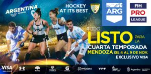 ENTRADAS A LA VENTA PARA LA FIH PRO LEAGUE EN MENDOZA