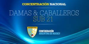 CONCENTRACIN NACIONAL DAMAS Y CABALLEROS SUB 21