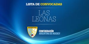 LAS LEONAS, LISTA DE CONVOCADAS