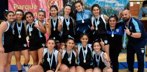 ARGENTINO DE CLUBES DAMAS SUB 16 PISTA: HISPANO AMERICANO, CAMPEN!